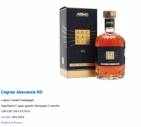 Cognac Abecassis XO Grande Champagne