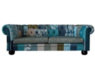 Sofa vải Opera xanh