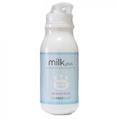 DƯỠNG THỂ MILK PLUS ENRICHED WITH NATURAL ORIGIN MILK BODY LOTION – THEFACESHOP