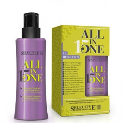 HẤP DẦU XỊT DƯỠNG TÓC SELECTIVE PROFESSIONAL 15 ALL IN ONE 150ML 