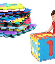 Thảm xốp hình số 30x30cm, 10 miếng