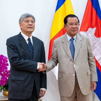 សម្តេចអគ្គមហាសេនាបតីតេជោ ហ៊ុន សែន ប្រធានគណបក្សប្រជាជនកម្ពុជា 