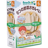   BÁNH GẠO RAU CỦ BEAN STALK 20G 6M