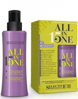 HẤP DẦU XỊT DƯỠNG TÓC SELECTIVE PROFESSIONAL 15 ALL IN ONE 150ML 