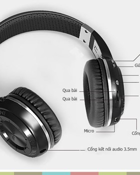 Tai nghe nhạc bluetooth 4.1