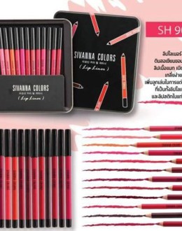 SIVANNA COLOR LIP LINER SET