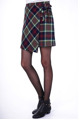 Jupe Vạt Lệch Nơ