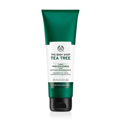 TEA TREE 3-IN-1 WASH.SCRUB.MASK – THEBODY SHOP