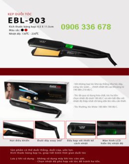 MÁY KẸP DUỖI TÓC 903