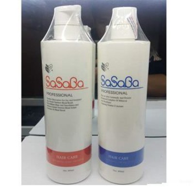 DẦU GỘI VÀ HOÀN HÌNH SASABA TRÒN 800ML x 2