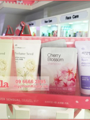 FLOWER SENSUAL TRAVEL KIT – TheFaceShop