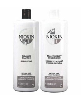 DẦU GỘI XẢ VÀ NIOXIN CHỐNG RỤNG TÓC (HỆ THỐNG 1) 1000ML