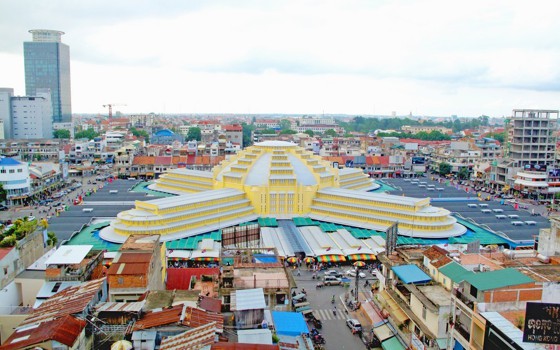 ផ្សារធំថ្មី នៅទីក្រុងភ្នំពេញ