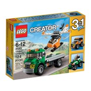 Bộ xếp hình Xe vận chuyển trực thăng Lego Creator 31043