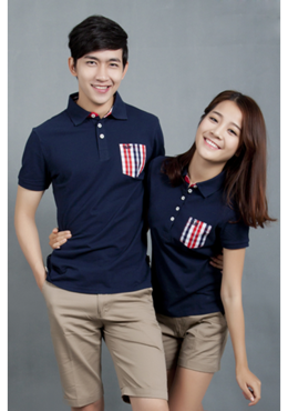 អាវប៉ូឡូដែលមានប្រអប់ធីក