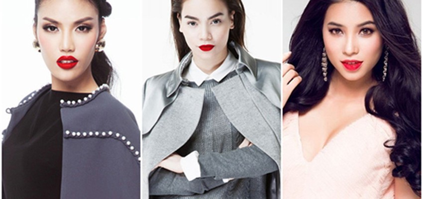 4 màu son quyến rũ của huấn luyện viên The Face