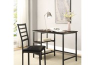 Espresso Brown Writing Desk and Chair - Chelsea Collection