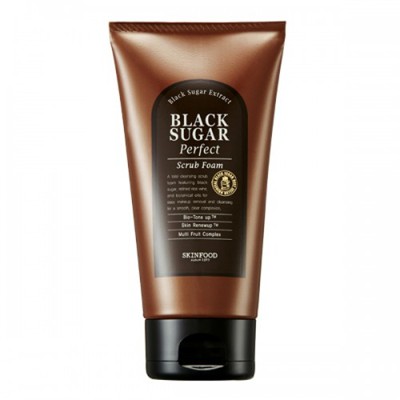 MINI SIZE SỮA RỬA MẶT BLACK SUGAR PERFECT SCRUB FOAM – SKINFOOD