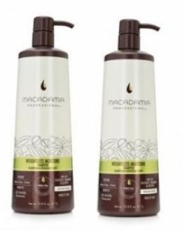 GỘI XẢ TẠO PHỒNG MACADAMIA WEIGHTLESS MOISTURE 1000ML