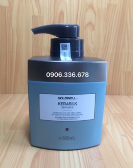 KEM HẤP DƯỠNG GOLDWELL KERASILK VOLUME 500ML