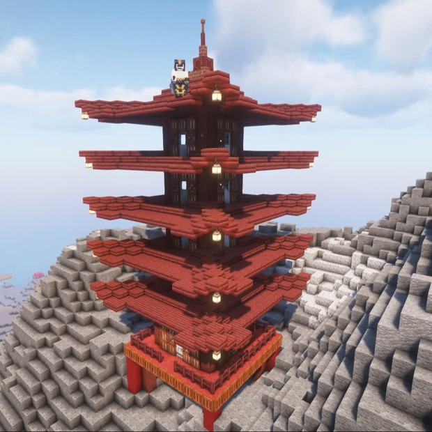Japanese styled Pagoda Home