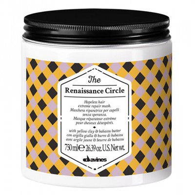 MẶT NẠ SIÊU PHỤC HỒI TÓC KHÔ XƠ DAVINES THE RENAISSANCE CIRCLE 750ML