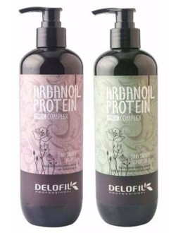 DẦU GỘI XẢ MỀM MƯỢT TRỊ GÀU DELOFIL 500ML