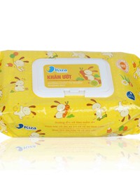 KHĂN ƯỚT KIZA 80 TỜ CÓ NẮP
