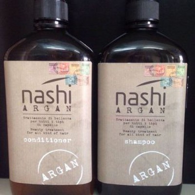 BỘ DẦU GỘI XẢ NASHI ARGAN PHỤC HỒI TÓC HƯ TỔN 500ML 