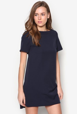 Đầm Suông Vạt High Low