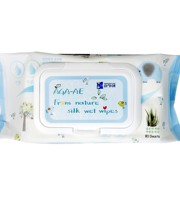 ក្រដាស់ជូតសើមធម្មជាតិ ៨០សន្លឹក