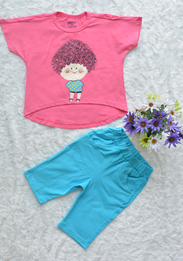  Đồ Bộ Bé Gái Búp Bê Hồng Sen Nhí 