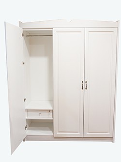 Tủ áo B1 màu trắng