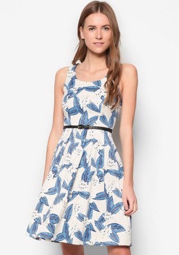 Đầm Xòe Họa Tiết Hoa