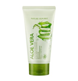 SOOTHING & MOISTURE ALOE VERA CLEANSING GEL FOAM