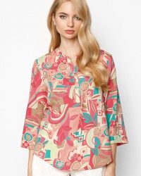 Áo Kiểu In Họa Tiết