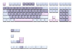 马卡龙（内紫）键帽