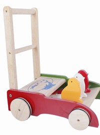 XE TẬP ĐI IQ TOYS HÌNH CON GÀ