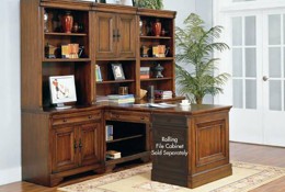 7-Piece Home Office Desk with Hutch - Richmond