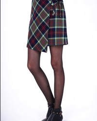 Jupe Vạt Lệch Nơ