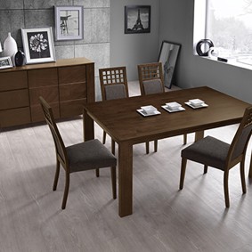 Bàn ăn gỗ Pierre