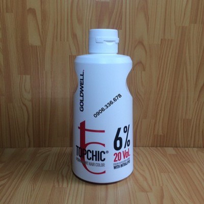 OXY PHA MÀU NHUỘM TOPCHIC GOLDWELL 1000ML