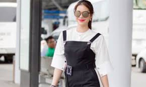 Váy yếm Hàn Quốc