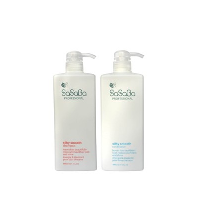 DẦU GỘI XẢ HOÀN HÌNH SASABA VUÔNG 800ML X 2