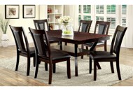 5 Piece Dining Set - Transitional Brent Dark Cherry