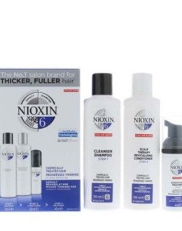 DẦU GỘI XẢ VÀ TINH CHẤT NIOXIN CHỐNG RỤNG TÓC (HỆ THỐNG 6) 300ML 