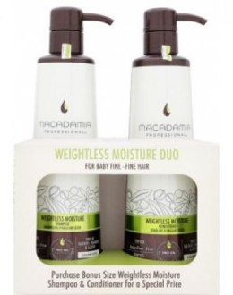  DẦU GỘI TẠO PHỒNG MACADAMIA WEIGHTLESS MOISTURE 300ML
