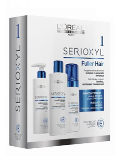 KIT SERIOXYL FULLER LOREAL CHO MÁI TÓC DÀY HƠN NGAY LẬP TỨC 