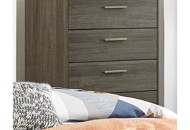 Grey & Black Contemporary Chest of Drawers - Oxon