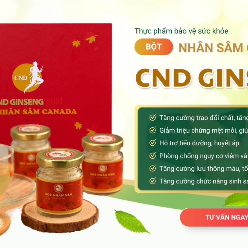 Sâm CND bột